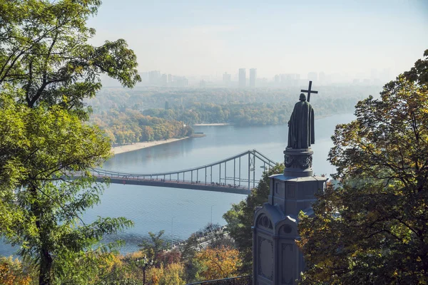 Monte Saint Volodymyr e rio Dnieper, Kiev Imagens De Bancos De Imagens Sem Royalties