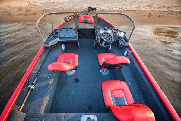 Fishing Boat River — Stock Photo, Image