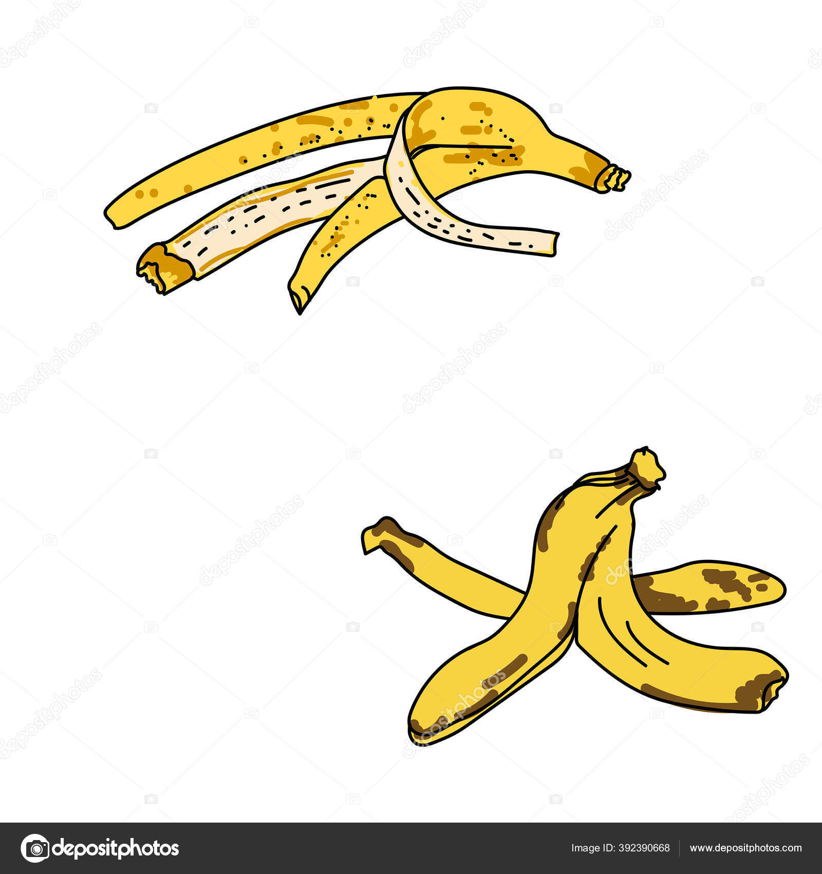 HOW TO DRAW A CUTE BANANA 