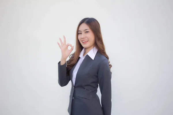 Retrato Tailandés Adulto Oficina Chica —  Fotos de Stock
