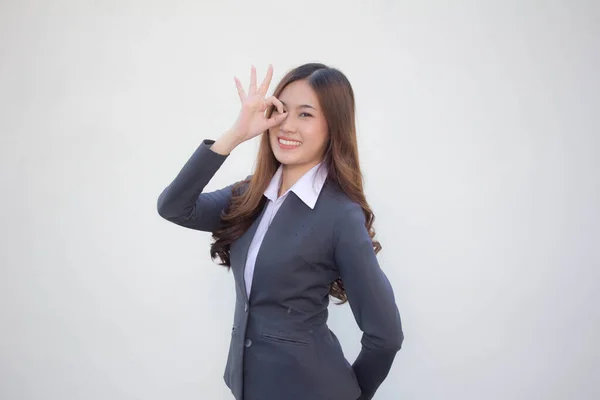 Taylandlı Yetişkin Ofis Kızı Portresi — Stok fotoğraf