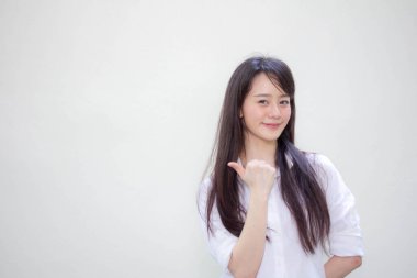 Taylandlı yetişkin kadınların portresi.