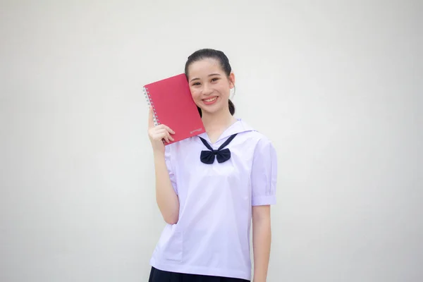 アジアタイ中学生制服美少女ショーA本 — ストック写真