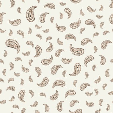 Etnik boho desensiz desenli şal desenli