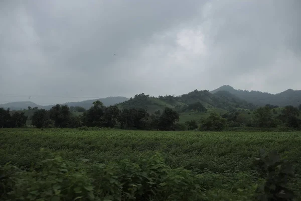 Hermoso Paisaje Montaña Con Buen Cielo — Foto de Stock