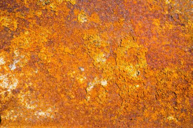 Endüstriyel inşaat konsepti tasarımı için iç dekorasyon için paslı metal dokusu arka planı