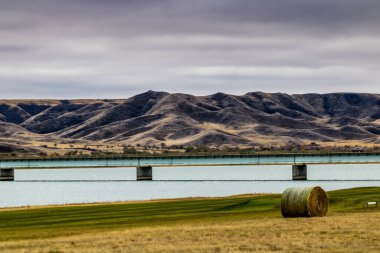 Sonbaharda sadece birkaç tekne kayıkta olacak. Saskatchewan İl Parkı, Saskatchewan, Kanada