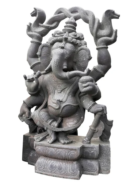 Hermosa Estatua Del Señor Ganesh Dios Hindú India — Foto de Stock