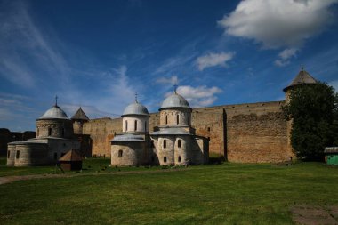 Rusya-Estonya sınırındaki Ivangorod Kalesi