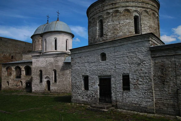 Ivangorod fortress on the Russian-Estonian border
