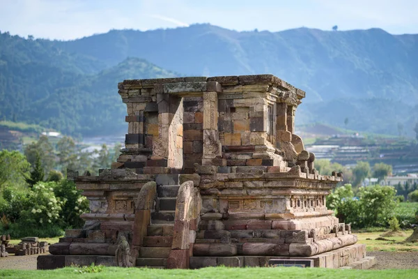 Candi Setyaki Templo Hindú Cerca Del Complejo Arjuna Dieng Plateau —  Fotos de Stock