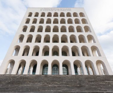 Square Colosseum (Palazzo della Civilta Italiana), İtalya 'nın başkenti Roma' da bulunan rasyonalizm mimarisi bölgesinde yer alan faşist dönemden kalma bir yapı.
