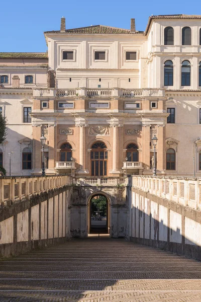 Barberini Sarayı Palazzo Barberini Sahte Perspektif Pencereleri Cortona Nın Boyanmış — Stok fotoğraf