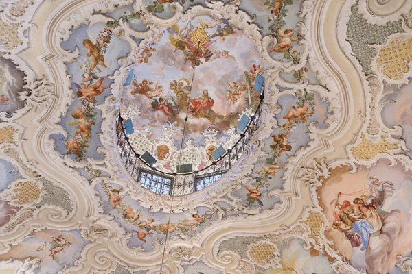 Catania Italia Ene 2019 Interiores Del Palazzo Biscari Con Sala —  Fotos de Stock