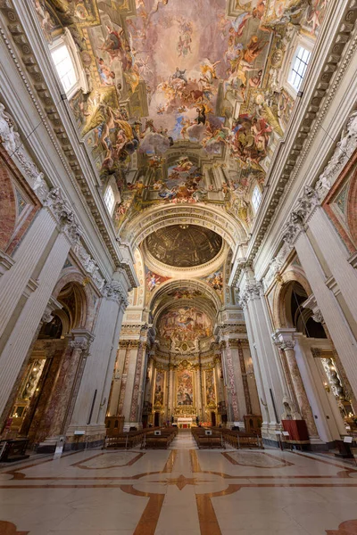 이탈리아 2020 Painted Vaults Saint Ignatius Church Trompe Oeil View — 스톡 사진