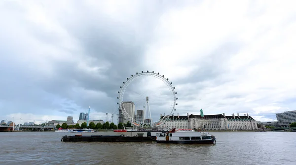 London United Kingdom Sep 2017 London Eye Ferris Wheel New — Stock Photo, Image