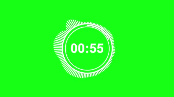 Minuters Timer Snabbare — Stockvideo