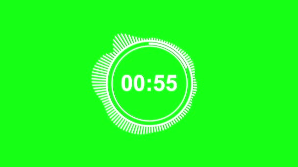 Minuti Timer Più Veloce — Video Stock