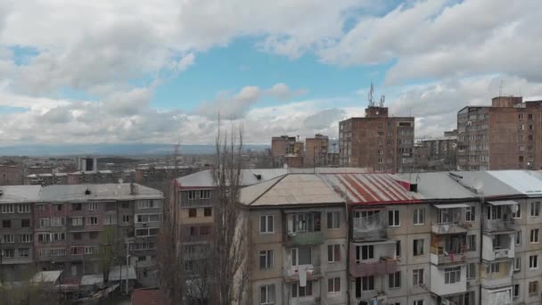 Edificios Antiguos Erevan Armenia — Vídeo de stock