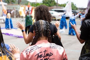 Siyahi Yaşamlar Protestosunda Siyahi Kadın