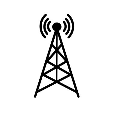 Beyaz arkaplan üzerindeki simgeyi bağla. Sosyal medya iletişim sembolü.