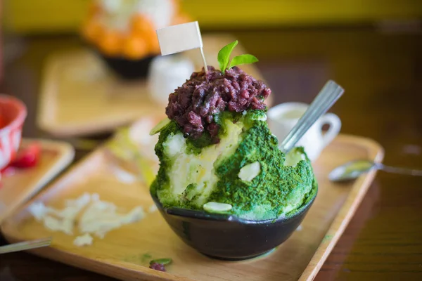 Geleneksel Kore tatlı Bing Su buz Frappe süt lezzet