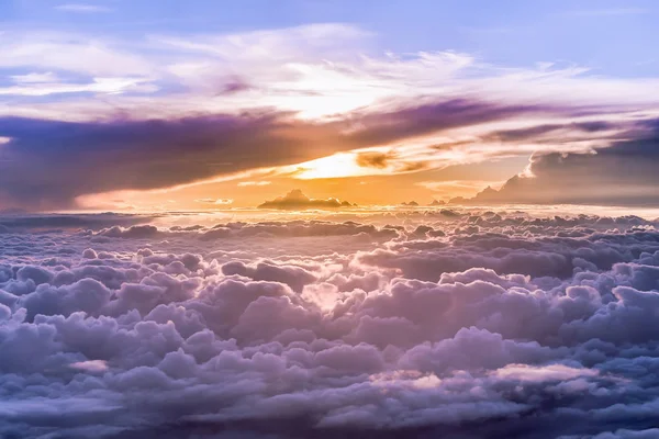 Vista Panorámica Del Cielo Con Diferentes Nubes —  Fotos de Stock