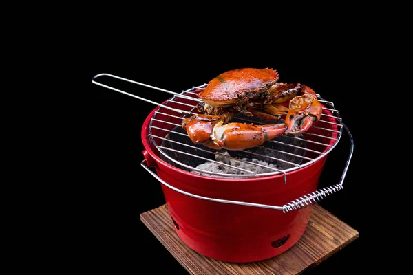 View Grilled Barbeque Crab Grill — Stock Photo, Image