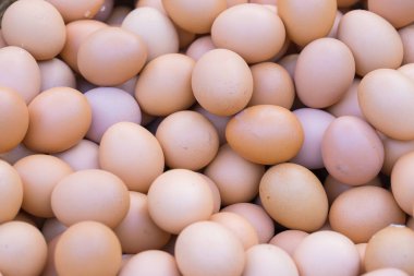 Çiftlik yumurta Pazar arka plan için