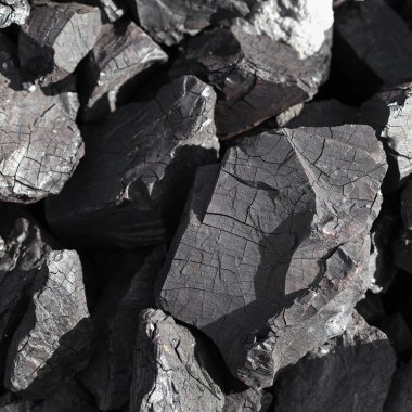 Benim kömür üzerinde kömür görünümü Kapat