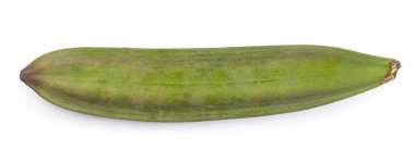 Oroxylum indicum, yeme ve tıbbi özellikleri beyaz arka plan üzerinde izole pod ağaç..