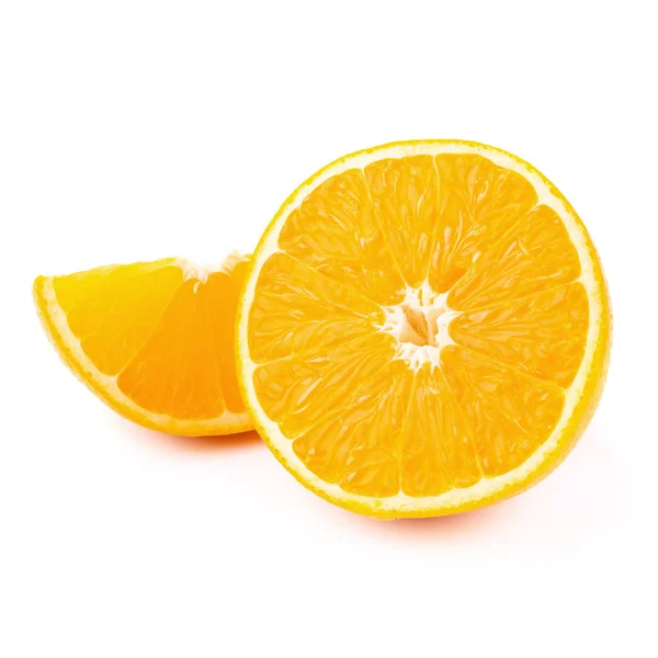 Orange Orange Slices Isolated White Background — Stock Photo, Image