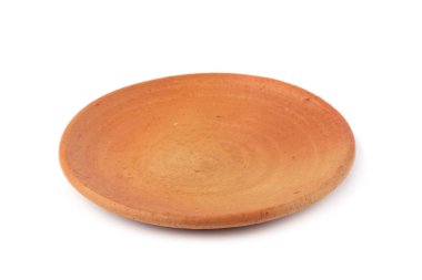 Çömlek çanağı beyaz bir arkaplanda izole.