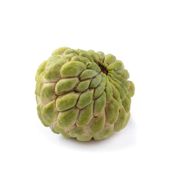 Custard Apple Fruit Isolated White Background — Stock Photo, Image