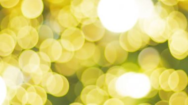 Arka plan sarı ışık bokeh kutlama