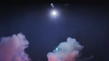 Arka plan sarı ışık bokeh kutlama