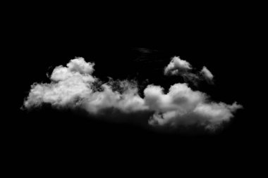 Arka plan beyaz kabarık bulutlar siyah gökyüzü.