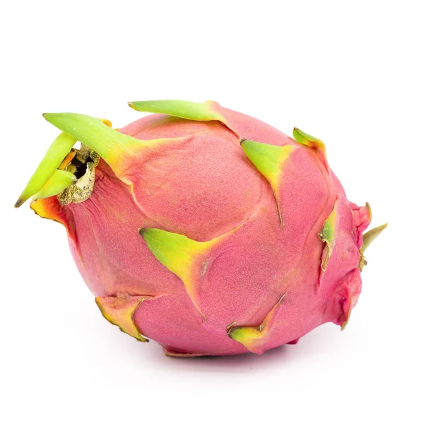 Pitaya Dragon Fruit Geïsoleerd Witte Achtergrond — Stockfoto