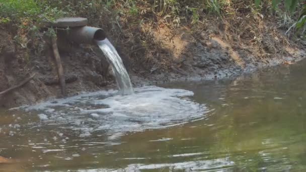 Equipamento Fluxo Água Para Agricultura — Vídeo de Stock