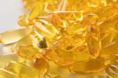 Vitamíny doplňky pilulky omega 3 kapsle rybího tuku