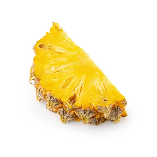 Спелые ананасы тропические фрукты изолированы на белом фоне — стоковое фото