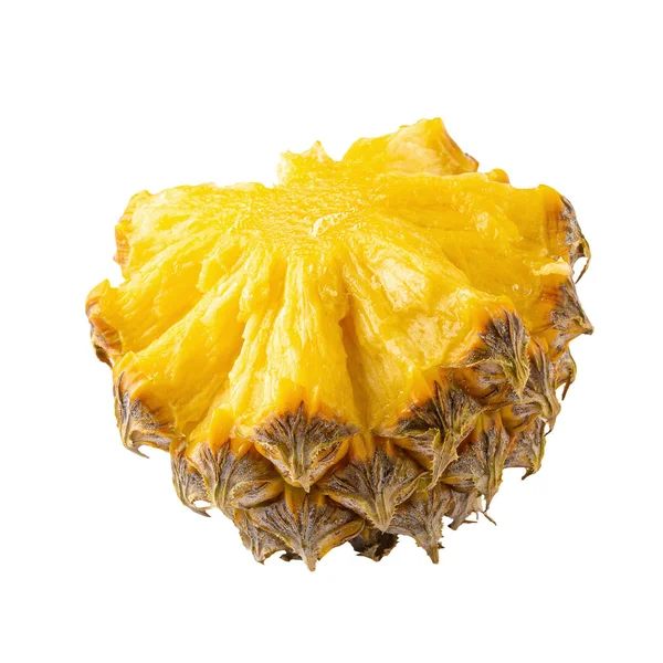 La piña madura es una fruta tropical aislada sobre fondo blanco —  Fotos de Stock