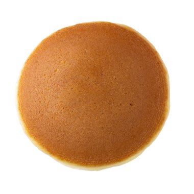 Dorayaki beyaz arka planda izole Japon gözleme olduğunu.