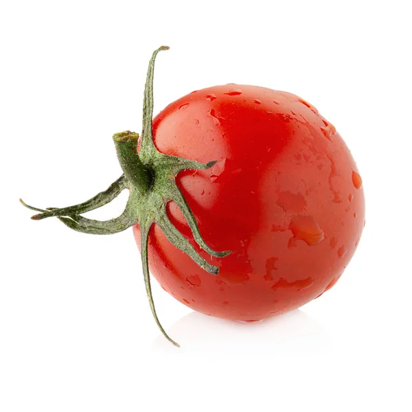 Свіжі помідори ізольовані на білому тлі . — стокове фото