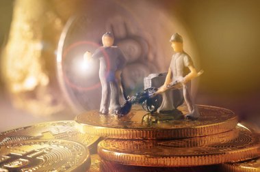 derin g Bitcoin madencilik grubu üzerinde çalışan makro madenci rakamlar