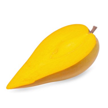 Yumurta meyvesi, Canistel, Sarı Sapote beyaz arkaplan üzerinde izole.