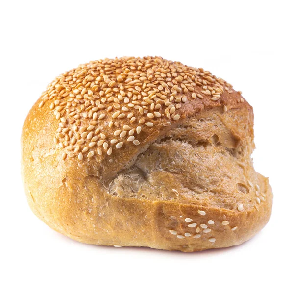 Freshly Baked French Bread Isolated White Background — Stock Photo, Image