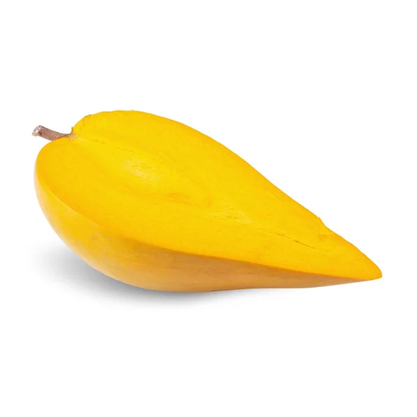 Fruto Huevo Canistel Sapote Amarillo Aislado Sobre Fondo Blanco Con — Foto de Stock