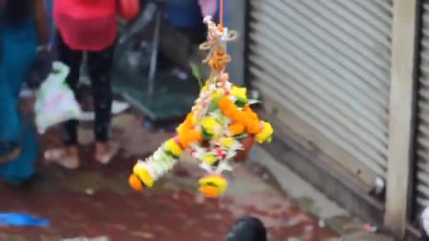 Celebración Dahi Handi Festival Happy Janmashtami — Vídeo de stock