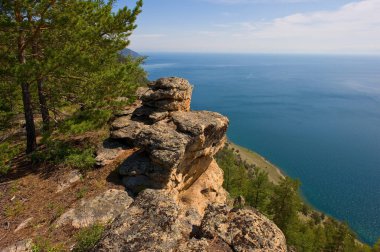 Baykal Gölü, Olkhon, Büyük Deniz manzarası
